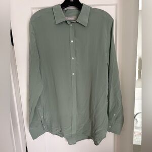 Everlane Relaxed Silk Shirt - Size 14